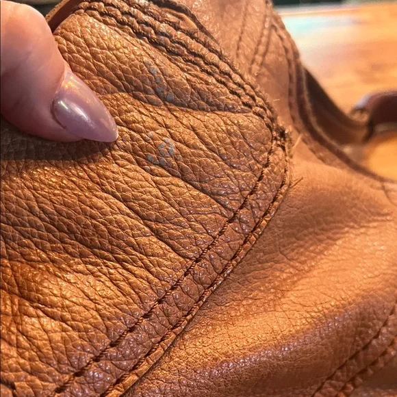 Lucky Brand Tan Leather Hobo Bag - Picture 4 of 16